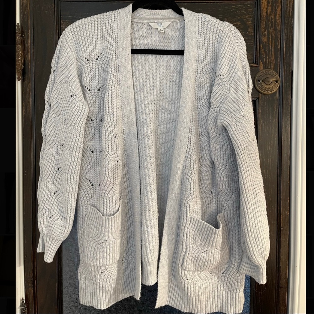 Time and Tru Knit Cardigan
